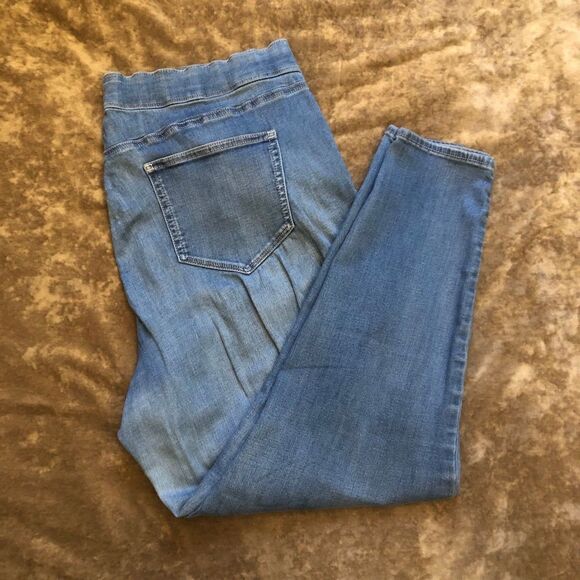 EVRI 16W Jean Leggings Medium Wash - Picture 1 of 6